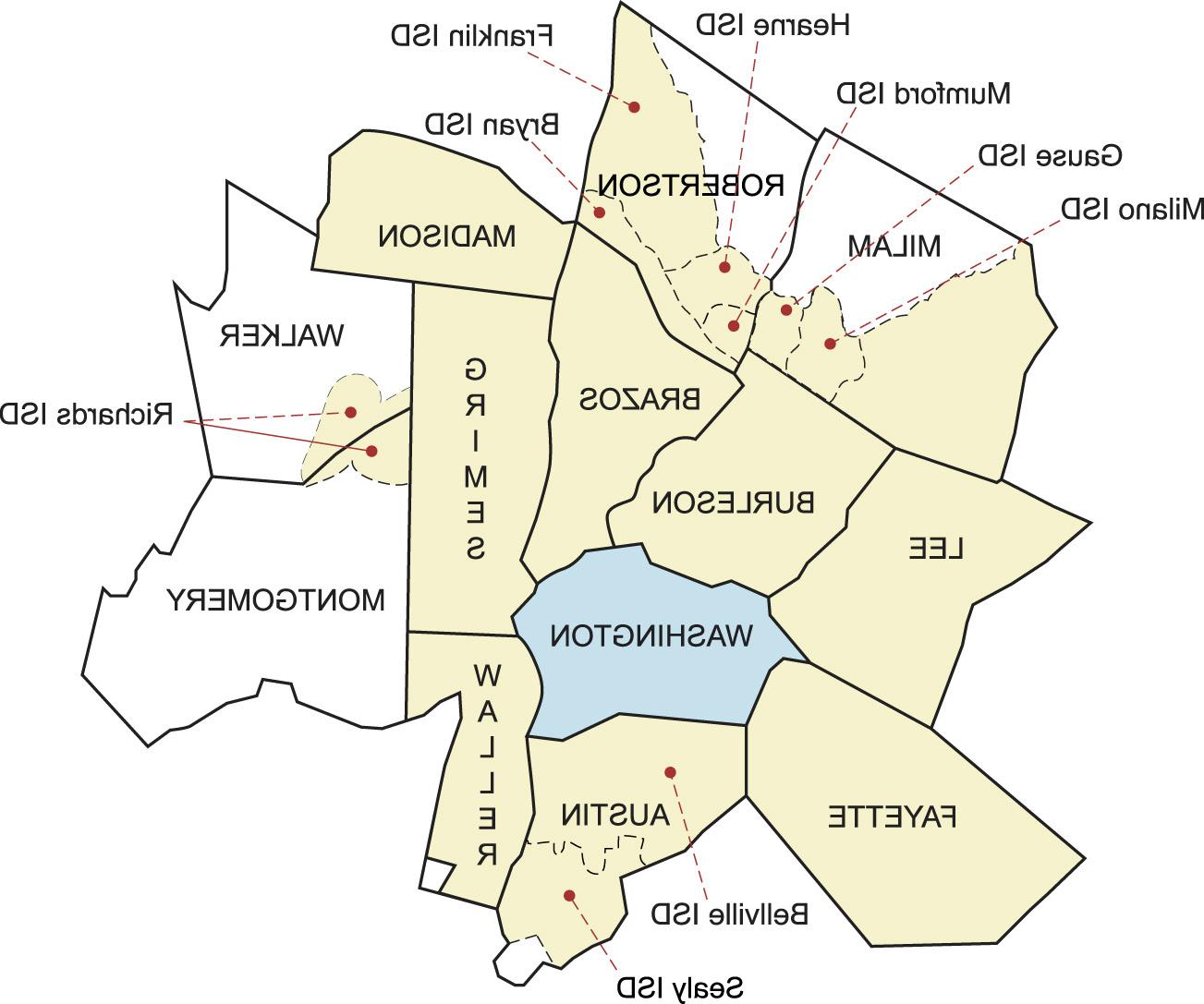 Service Area Map